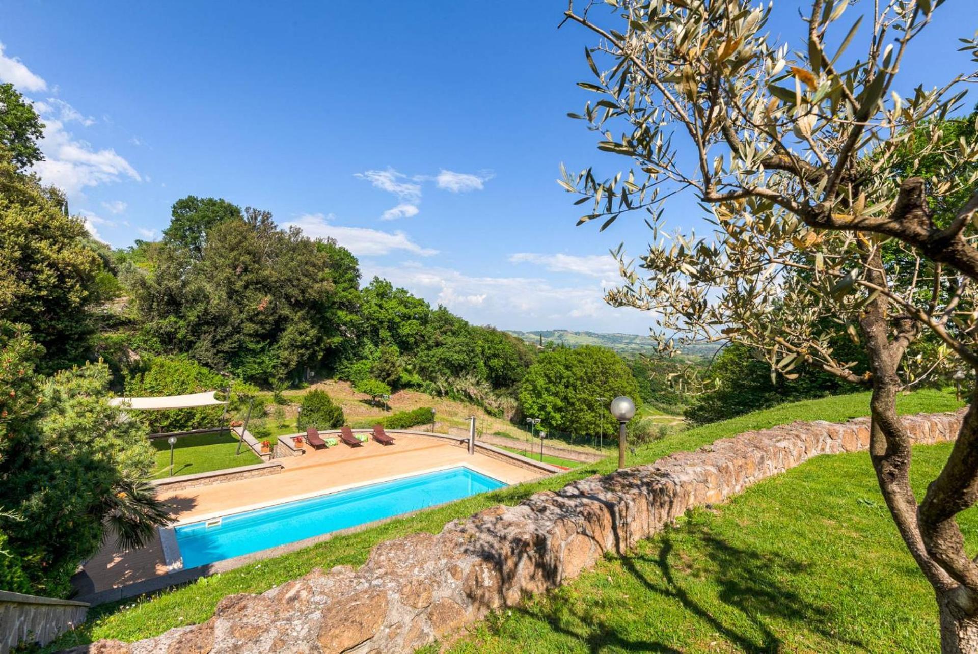 Villa Carolina - Piscina E Parco Panoramico Campagnano Di Roma Εξωτερικό φωτογραφία