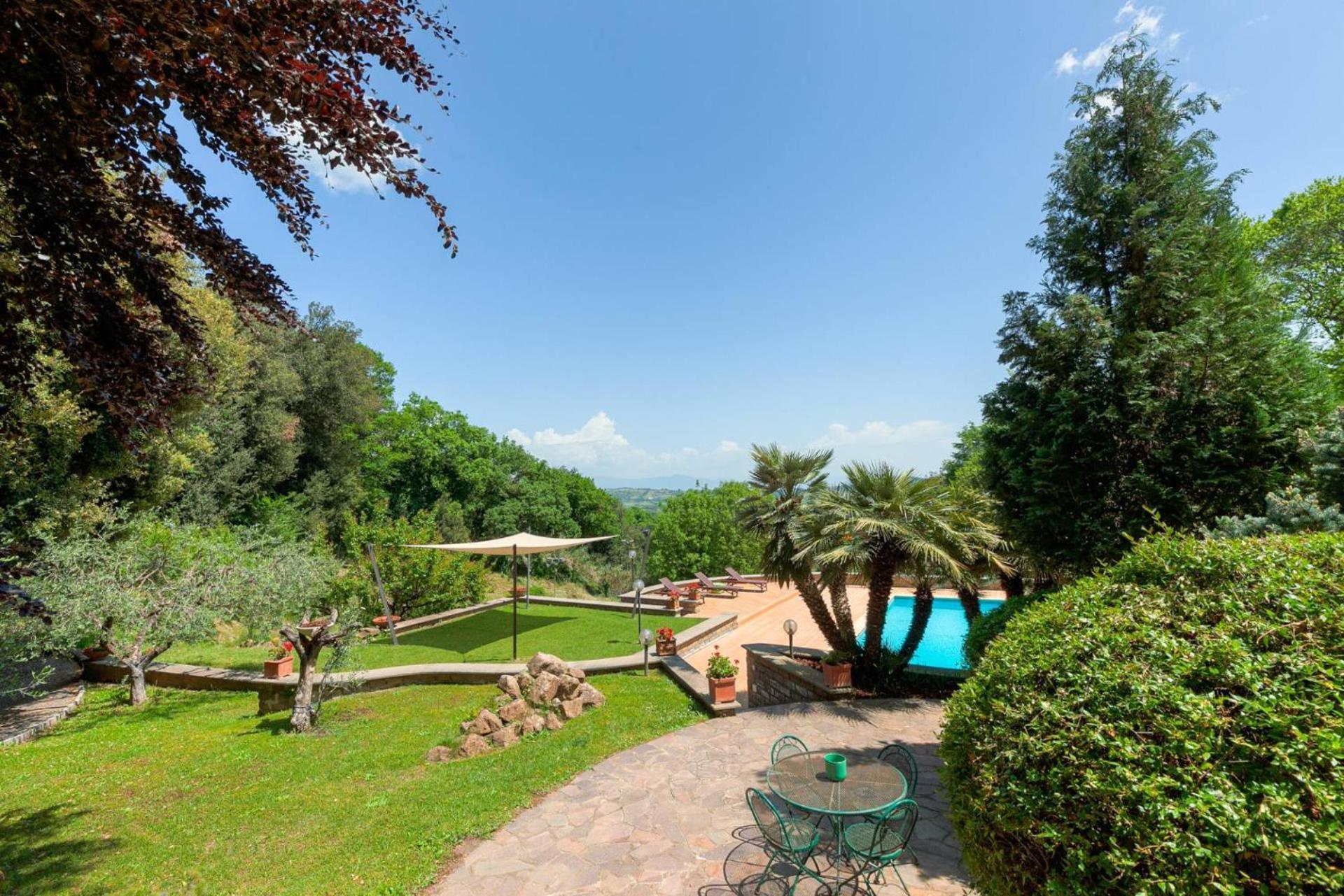 Villa Carolina - Piscina E Parco Panoramico Campagnano Di Roma Εξωτερικό φωτογραφία