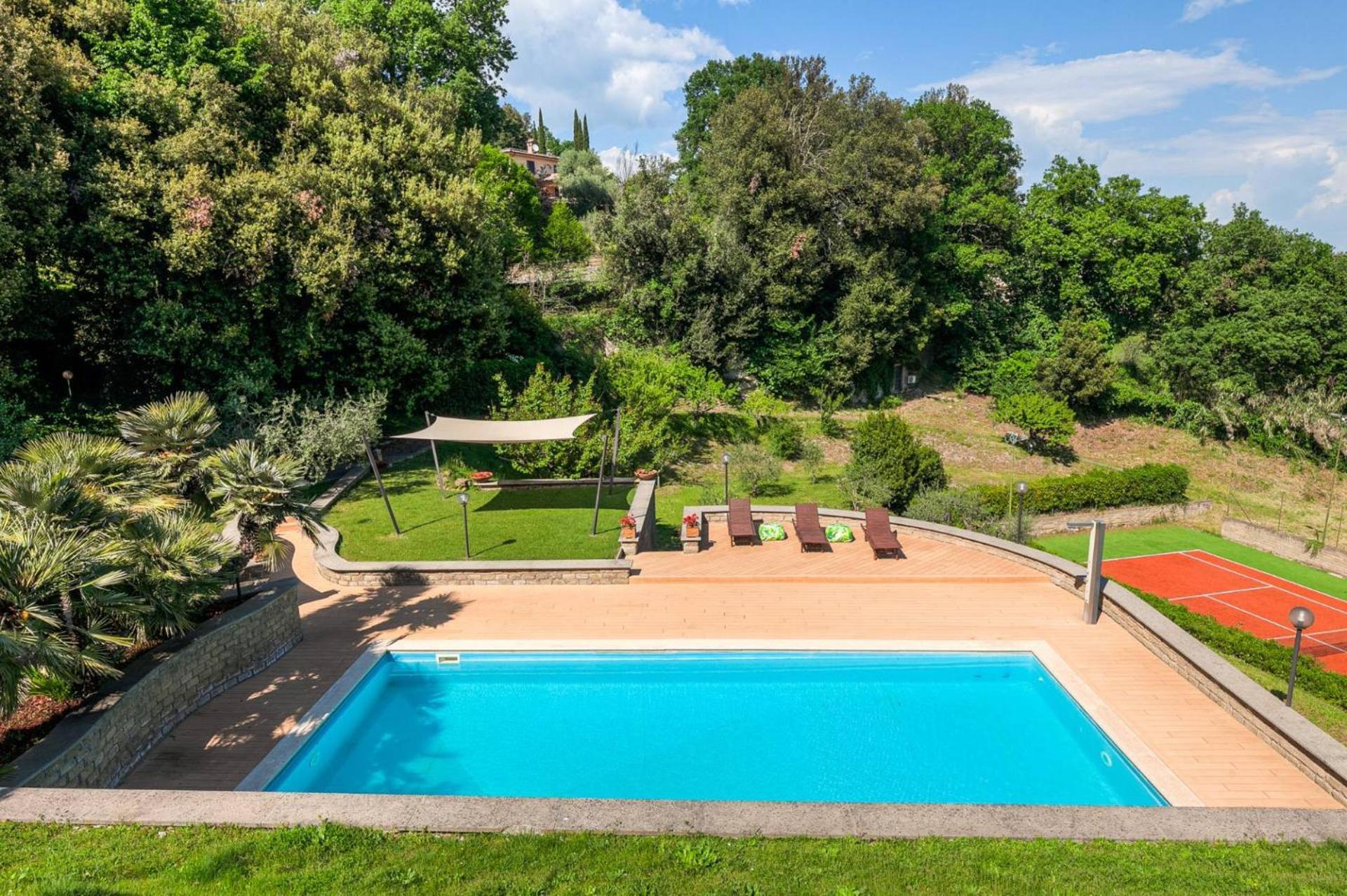 Villa Carolina - Piscina E Parco Panoramico Campagnano Di Roma Εξωτερικό φωτογραφία
