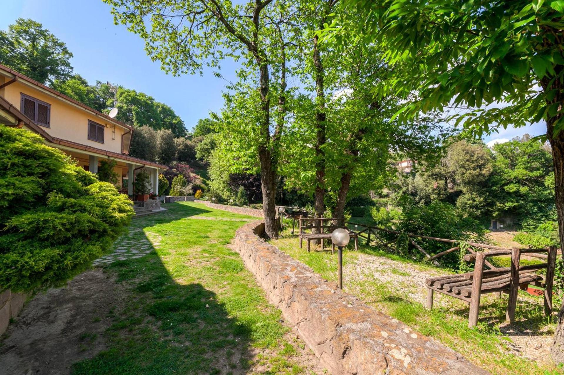 Villa Carolina - Piscina E Parco Panoramico Campagnano Di Roma Εξωτερικό φωτογραφία